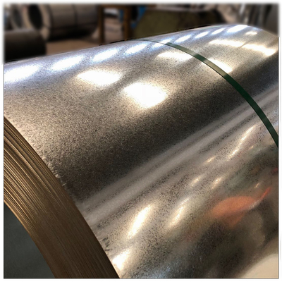 Slit Band Thickness 0.4mm AISI Silver Galvanized Steel Coil